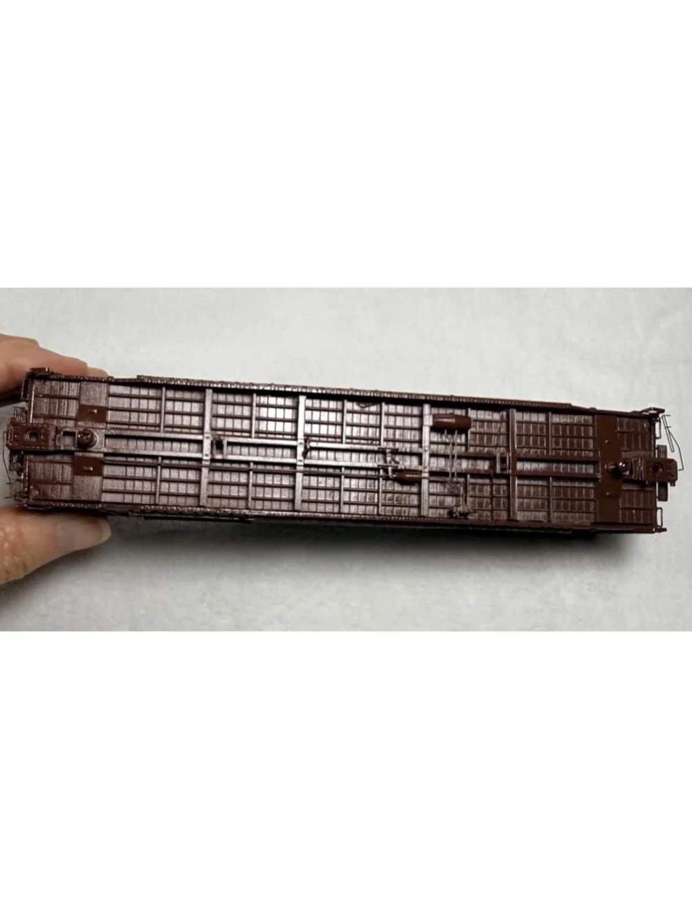 3D Central WCTR #32107 HO Scale PS 50’6” 5344 Boxcar Brown Freight Car